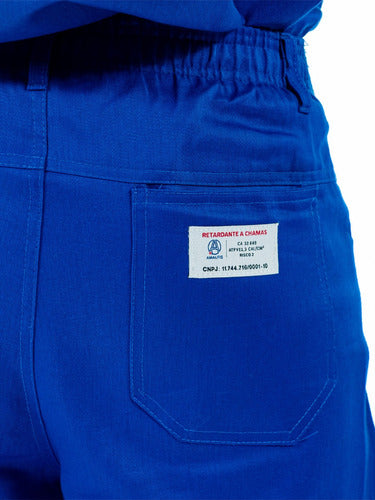 Calça Nr10 Refletiva Com Ca Para Técnico Risco 2 E Segurança