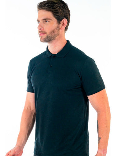 Polo Lisa Masculina Com Alta Qualidade E Caimento Top
