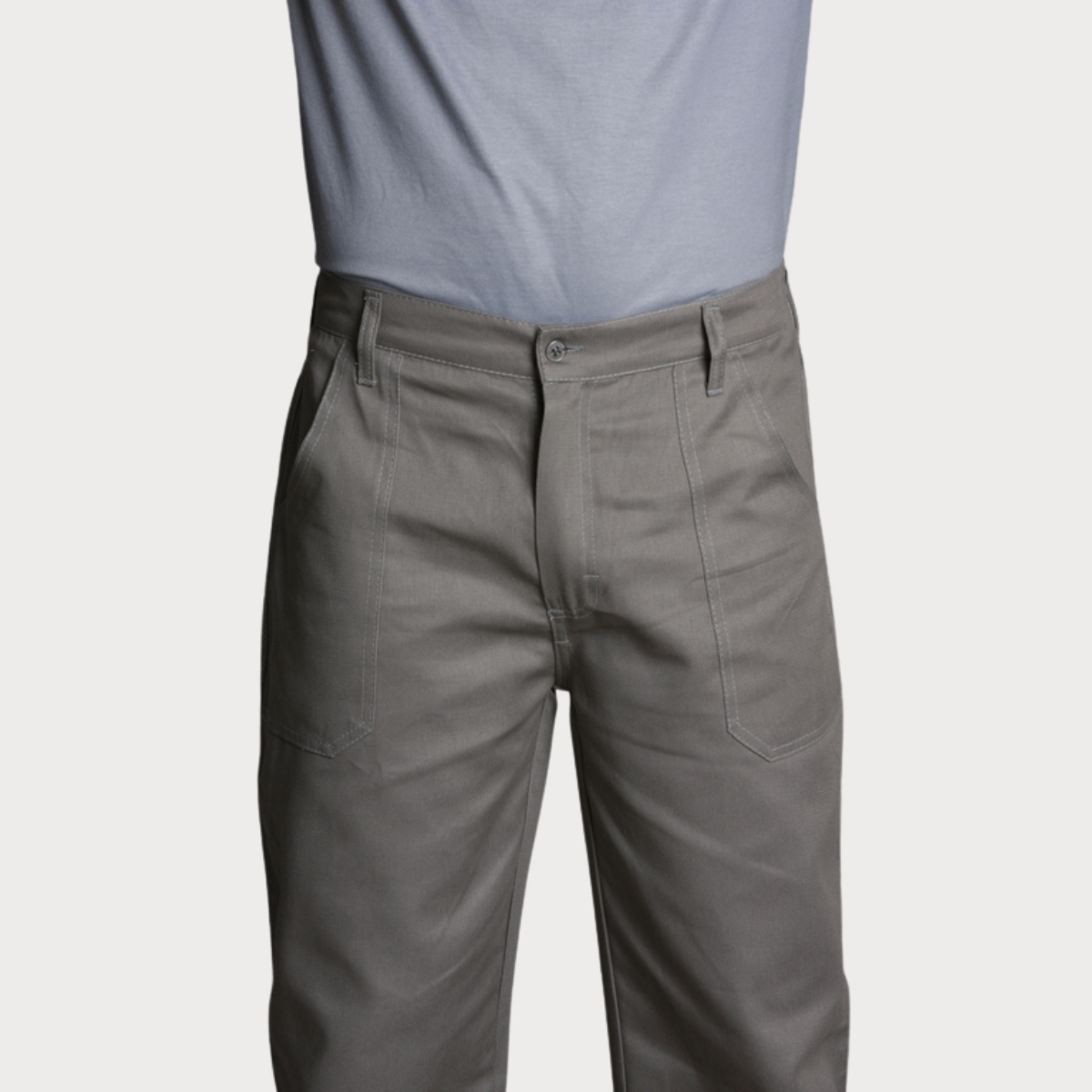 Calça Meio Cós Reforçada: Uniforme Forte Para Encanador