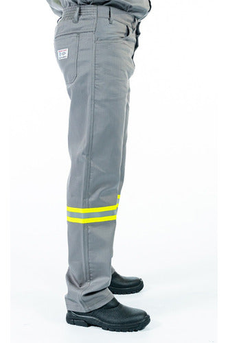 Calça Nr10 Refletiva Com Ca Para Técnico Risco 2 E Segurança