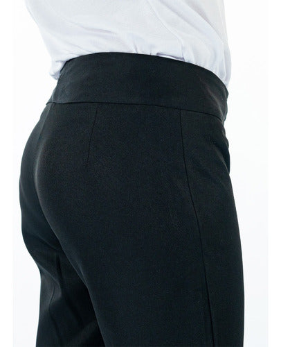 Calça Social Feminina de Alfaiataria Com Elastano Para Recepcionista Secretária
