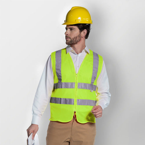 Colete Refletivo Telado P/ Trânsito Com Alta Visibilidade