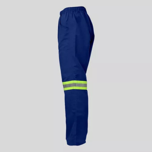 Calça Refletiva Conforto Elástico Uniforme Operacional Pv