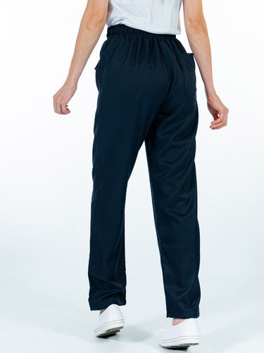 Kit 2 Conjuntos Uniforme Jaleco E Calça Para Faxineira E Babá
