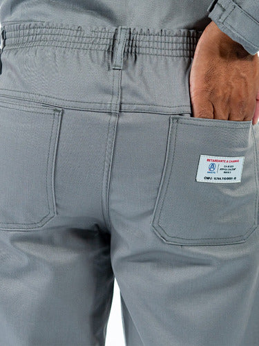 Calça Nr10 Refletiva Com Ca Para Técnico Risco 2 E Segurança