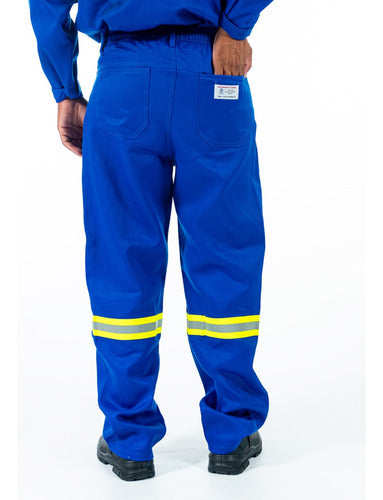 Calça Nr10 Refletiva Com Ca Para Técnico Risco 2 E Segurança