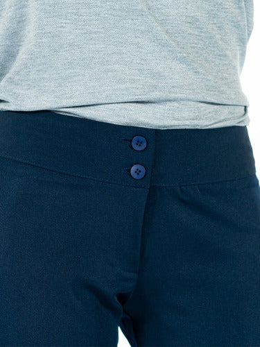 Calça Social Feminina de Alfaiataria Com Elastano Para Recepcionista Secretária