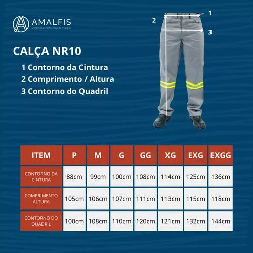 2 Kit Profissional Técnico Classe 2 Nr10 Com Ca Risco 2 Epi