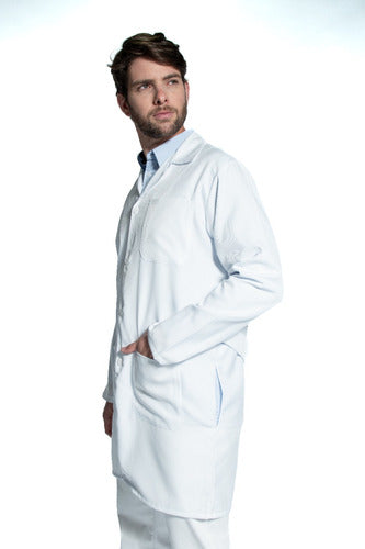Kit 2 Jalecos Medicina Dermatologista Biólogos Masculino Pv
