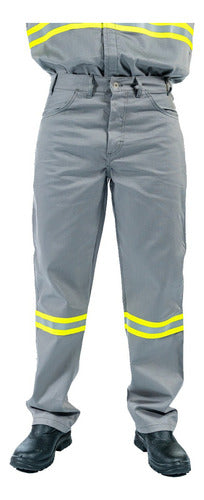 Calça Nr10 Refletiva Com Ca Para Técnico Risco 2 E Segurança