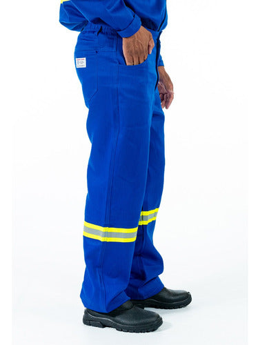 Calça Nr10 Refletiva Com Ca Para Técnico Risco 2 E Segurança
