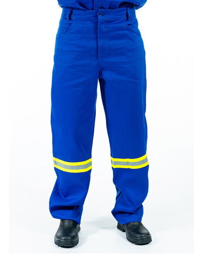 Calça Nr10 Refletiva Com Ca Para Técnico Risco 2 E Segurança