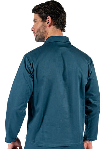 Camisa Gola Italiana Uniforme para Mecânico Manga Longa