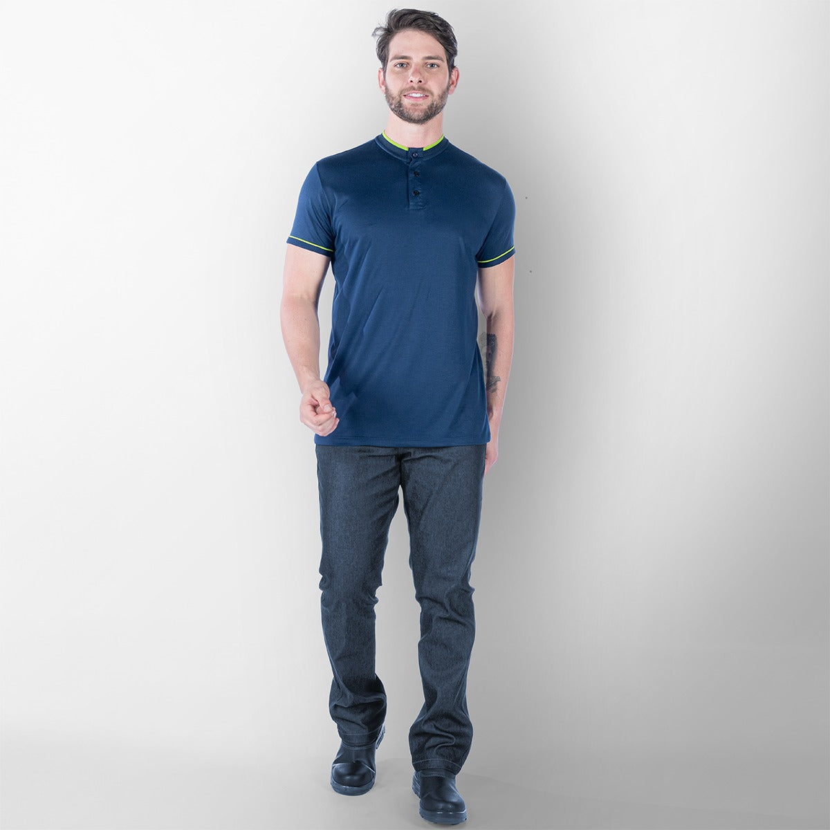 Calça Jeans Masculina Azul Casual, Básica E Muito Reforçada
