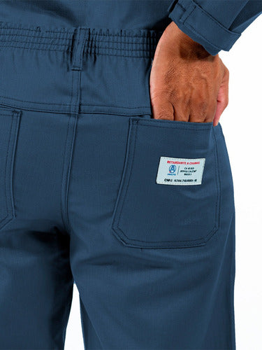 Calça Nr10 Refletiva Com Ca Para Técnico Risco 2 E Segurança
