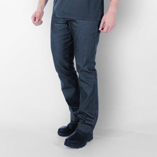 Calça Jeans Masculina Azul Casual, Básica E Muito Reforçada