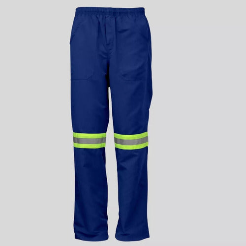 Calça Refletiva Conforto Elástico Uniforme Operacional Pv