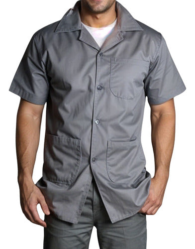 Jaleco Camisa 3 Bolsos Técnicos Profissional Operacional Pro