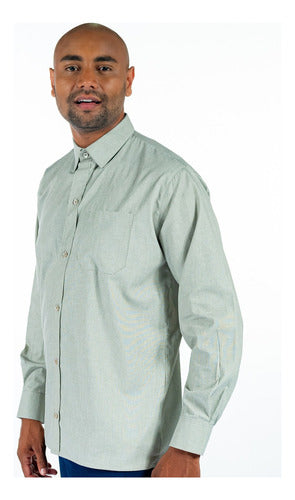 Camisa Social Masculina Manga Longa Para Garçons Premium