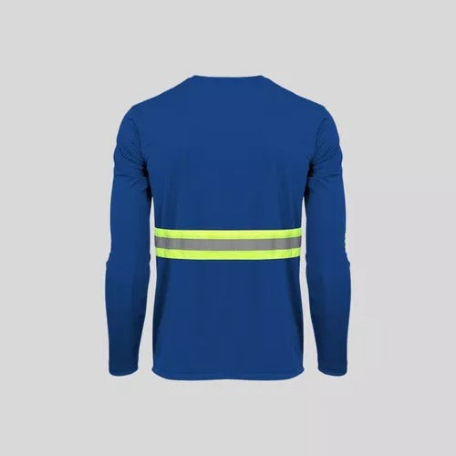 Camiseta Profissional Manga Longa Caimento Perfeito Premium