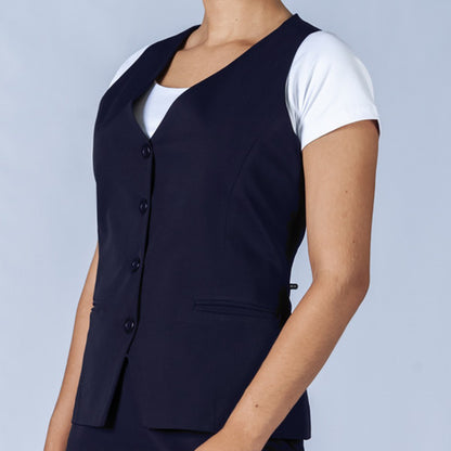 Colete Profissional Social Two Way Uniforme Conforto Barista