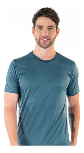 Camiseta Masculina Lisa Premium Para Trabalho E Visual Casual