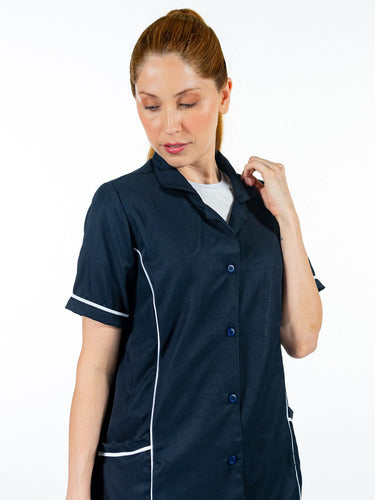 Conjunto Jaleco E Calça Para Babá Uniforme Qualidade Premium