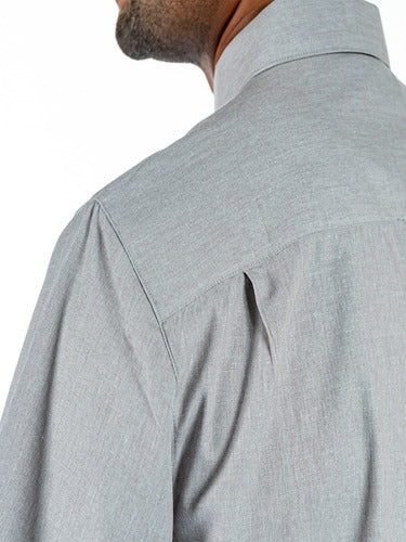 Camisa Social  Masculino Manga Curta Para Administrativo Premium