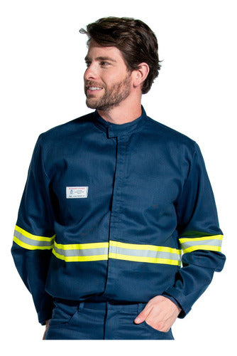 Camisa Profissional Eletricista Com Ca Risco 2 Nr10 Premium