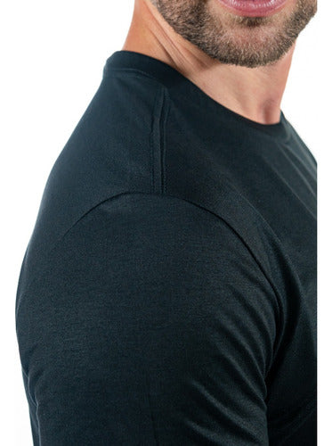 Camiseta Masculina Lisa Premium Para Trabalho E Visual Casual