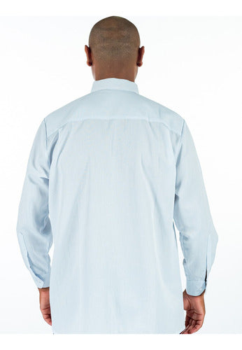 Camisa Social Masculina Manga Longa Para Garçons Premium