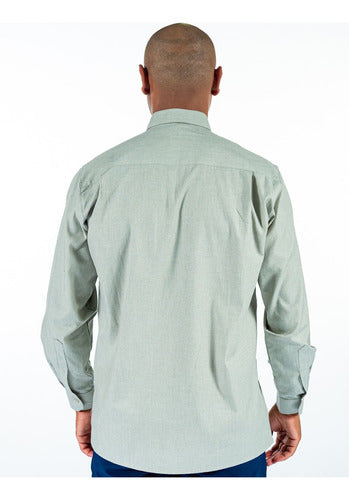 Camisa Social Masculina Manga Longa Para Garçons Premium