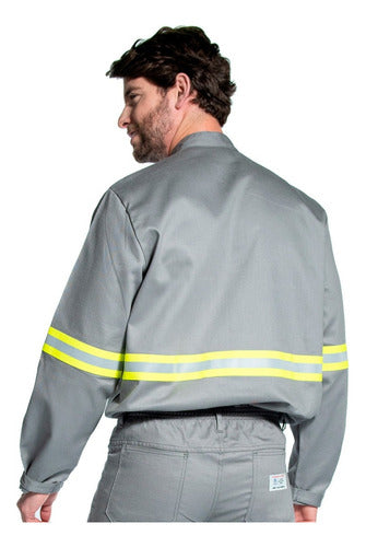 Camisa Profissional Eletricista Com Ca Risco 2 Nr10 Premium