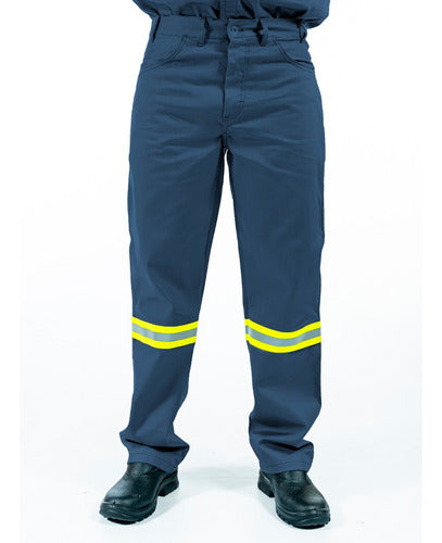 Calça Nr10 Refletiva Com Ca Para Técnico Risco 2 E Segurança