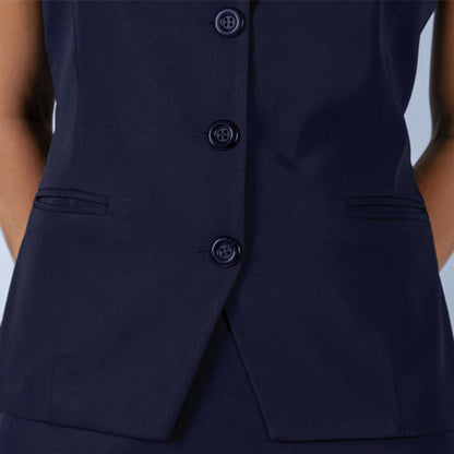 Colete Profissional Social Two Way Uniforme Conforto Barista